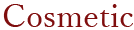 Cosmetic